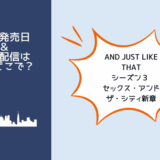 AND JUST LIKE THATシーズン３ / セックス・アンド・ザ・シティ新章